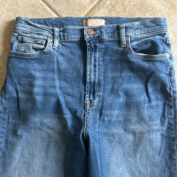 7 For All Mankind x Luxe Vintage Ultra High Rise Jo Wide Leg Jeans size 33 - Picture 3 of 9